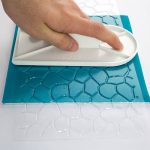 Alfombra de señalización para aceras portuguesa de 30 x 15 cm