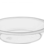 Vaso Dorado con Tapa PP 100ml 105x24mm 12 Unidades.