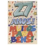Postal del 27 cumpleaños