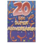 Postal del 20º Aniversario
