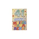 Postal del 41 cumpleaños