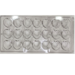 Molde de policarbonato para caramelos