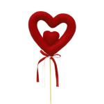 Corazón con pincho 10cm