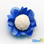 Forma de papel estilo azul real 40 unidades.