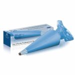 Manga pastelera desechable azul H40cm x 15.5