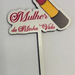 Topper MDF Mujer de mi vida 11cm