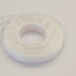 Cinta de organza blanca 35m x 1cm