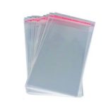 Bolsa de PP transparente con adhesivo paquete de 7x10cm.