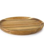 Plato de madera 22x2cm