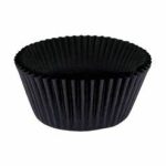 Molde de Papel Gourmet Negro Nº4 3x2x3,5cm Pack.85
