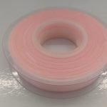 Cinta de organza rosa claro de 1,5 cm x 35 metros
