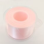 Cinta de raso rosa claro de 5 metros x 5 cm