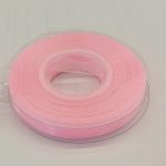 Cinta de organza rosa claro 35 m x 1,5 cm