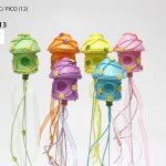 Casa Decorada 7cm con Pincho Caja de 12