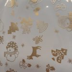 Bolsa de Celofán Dorado Claro Congelado 35x50cm 50Uds.