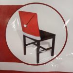 Funda de silla navideña de 46 x 66