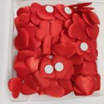 Corazón de palito pequeño, caja de 100