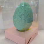 Caja 1 Huevo Rosa Mate 180x250x50mm