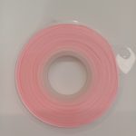 Cinta de raso rosa bebé 25 m x 0,6 cm