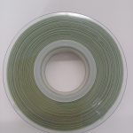 Cinta de organza verde musgo 35 m x 1,5 cm