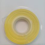 Cinta de raso amarilla 25mx1cm