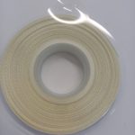 Cinta de raso beige 25 metros x 2 cm