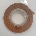 Cinta de Satén Marrón 0,6cm X 25 metros