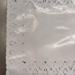 Naperón blanco 20x45cm Paquete 100