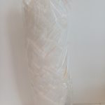 Tulipán de papel blanco de 80 x 50 mm, paquete de 100