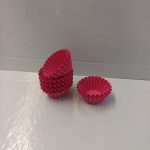 Vasos de Papel Gourmet Rosa 84 unidades.