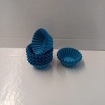 Vasos de Papel Gourmet Azul 84 unidades.