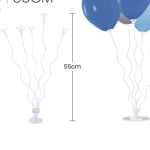 Soporte para Globos 55cm 5 Piezas.