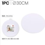 Soporte para tartas blanco de 300 x 15 mm