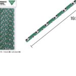 Pajitas de papel M. Fútbol 19 cm 25 piezas