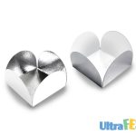 Caja Papel Plata/Blanco 50 Unidades.