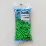 Chispas de colores neón verde 60 g