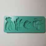 Molde de silicona para verduras