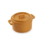 Mini Cacerola con Tapa Amarilla 10x5cm