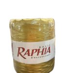 Rollo de rafia dorada de 200 m