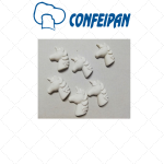 Cabeza de unicornio de resina de 3 cm, juego de 6