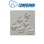 Unicornio de resina de 3 cm, juego de 6