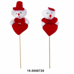 Ursinho C/ Coração 14x10 C/ Espeto