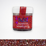 Brillo holográfico rojo Fab 5g