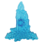 Molde para vela navideña de 6,5 cm