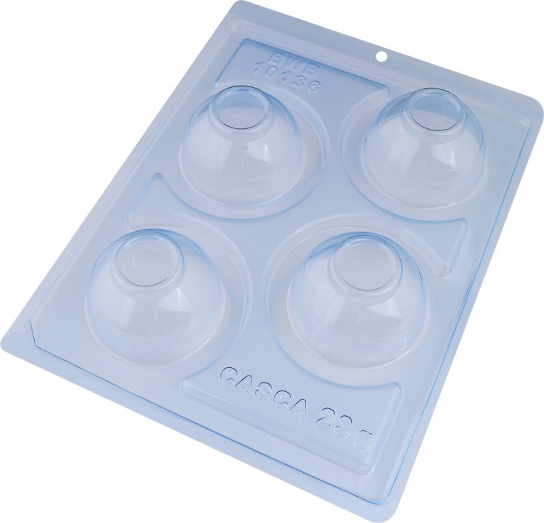 Media esfera de molde de PP con base Ø 60 mm x Altura: 26 mm BWB