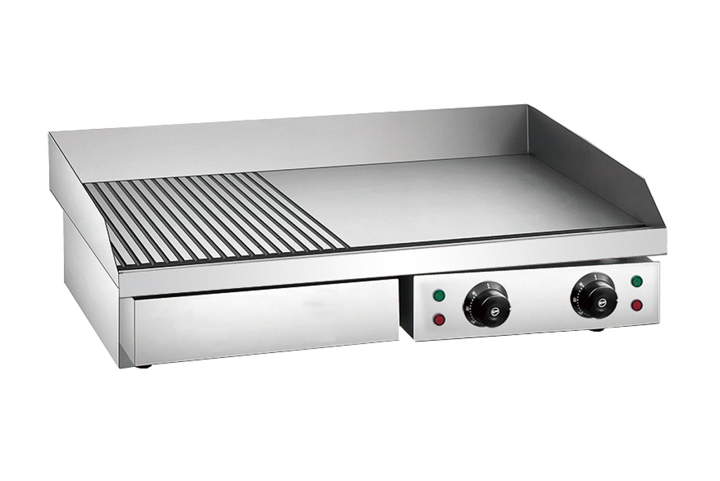 PARRILLA ELÉCTRICA PARA FREÍR LISA/CANEL. 730x470x240MM 4.4KW