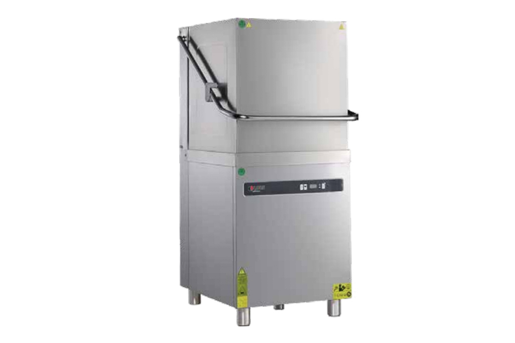 1333331000 MÁQ. VAJILLA CON CAMPANA CON TAPÓN BOMBA. 60 CESTAS/H 50x50CM - Imagen 1