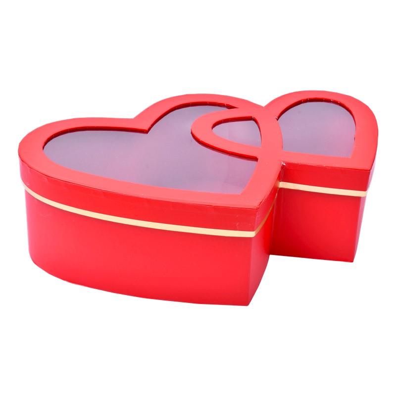 Caja de corazón Regalo de San Valentín 33x21x9.5cm