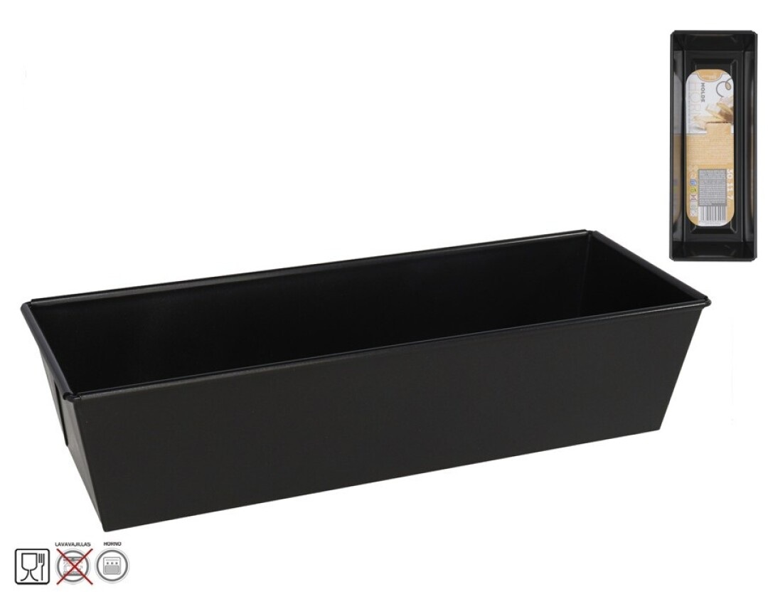 Forma de pastel inglés antiadherente 30x11x7cm