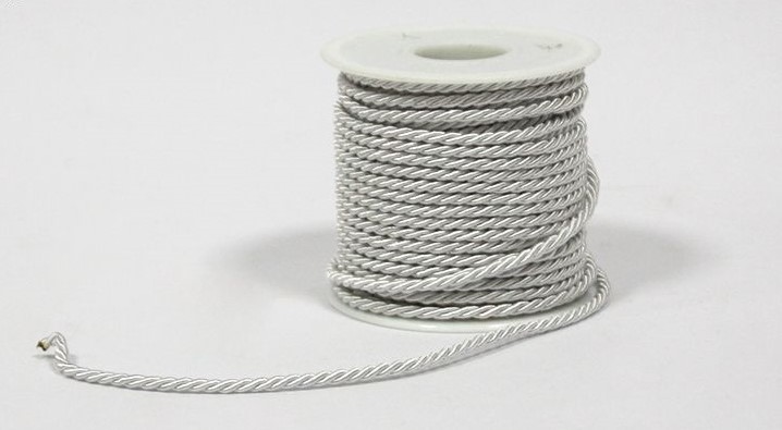 Cordón blanco 2,5 cm x 20 metros